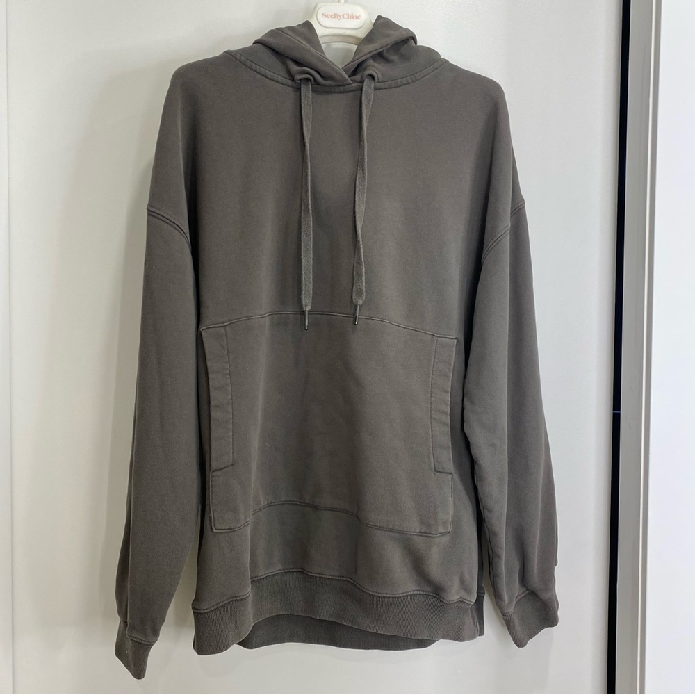 Oak and Fort grey hoodie